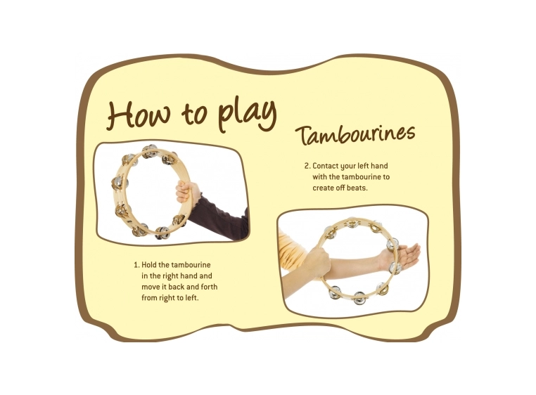 Nino Percussion NINO46 Tamburin 8" 