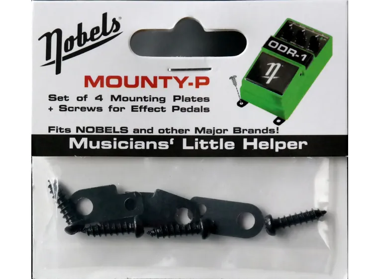 Nobels Mounty-P Set Pedal mounting plate kit 