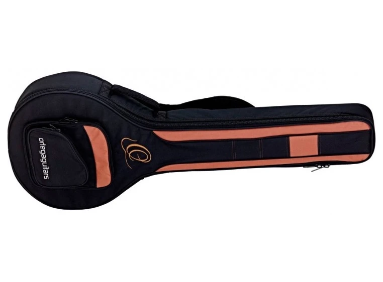 Ortega OBJE250OP-SBK 5-str. Banjo, Open med mik, med Gigbag 