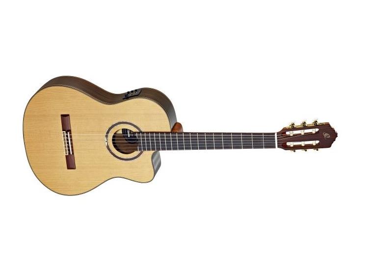 Ortega RCE159SN Klassisk gitar 4/4 med mik, Slim neck