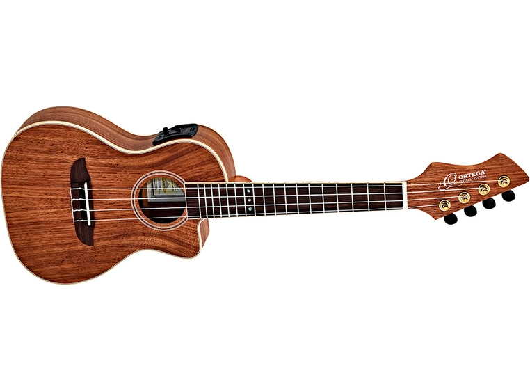 Ortega RUWN-CE Concert ukulele med mik. med Gigbag 