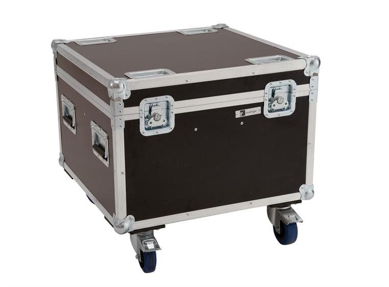 Roadinger Flightcase 4x LED Theatre COB 100 series w/wheels