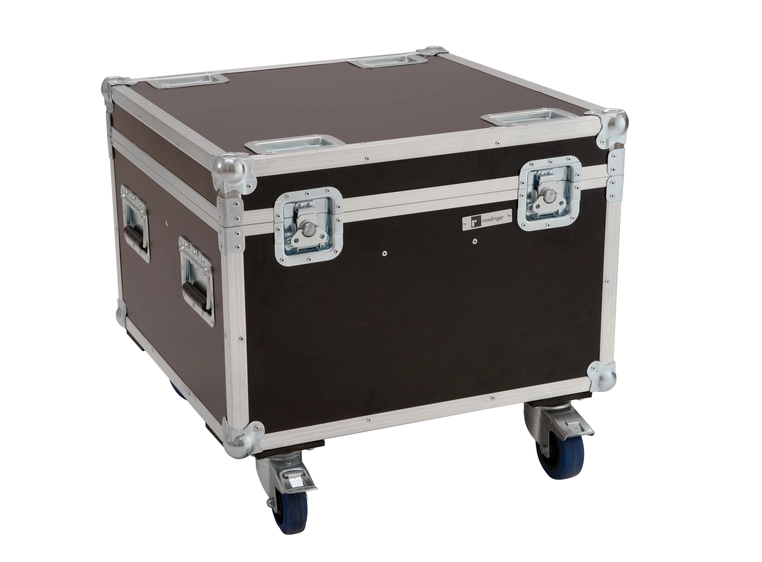 Roadinger Flightcase 4x LED Theatre COB 100 series w/wheels 