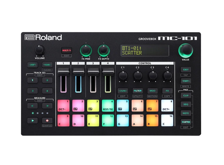 Roland MC-101 GROOVEBOX Music Workstation 