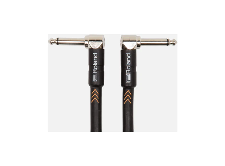 Roland RIC-BPC 15cm Instrument Cable Angled/Angled 1/4" Jack 