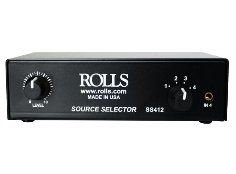 Rolls SS412 Audio Source Selector 4 in - 1 out