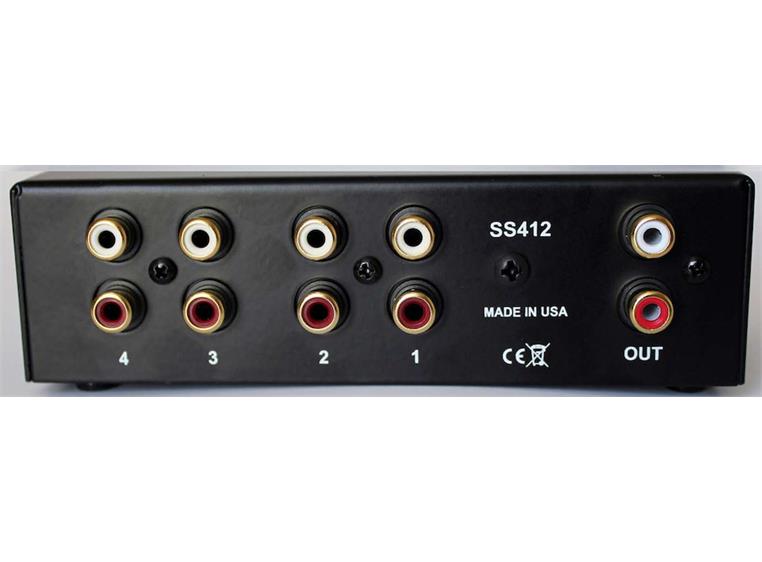 Rolls SS412 Audio Source Selector 4 in - 1 out