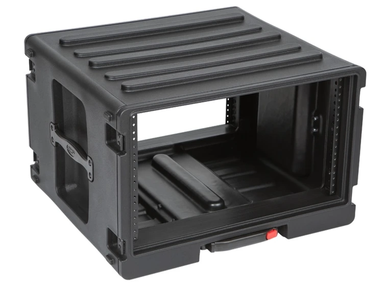 SKB R6UW 6u rack med hjul og håndtak 
