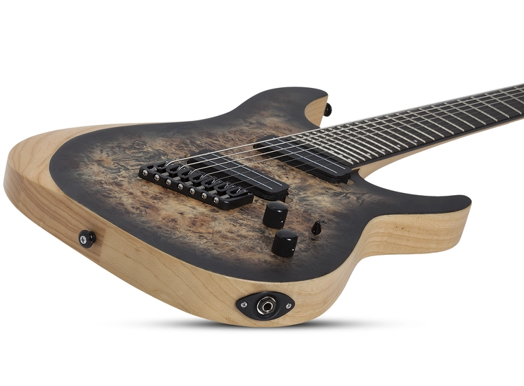 Schecter Reaper-7 Multiscale (SCB) Satin Charcoal Burst 