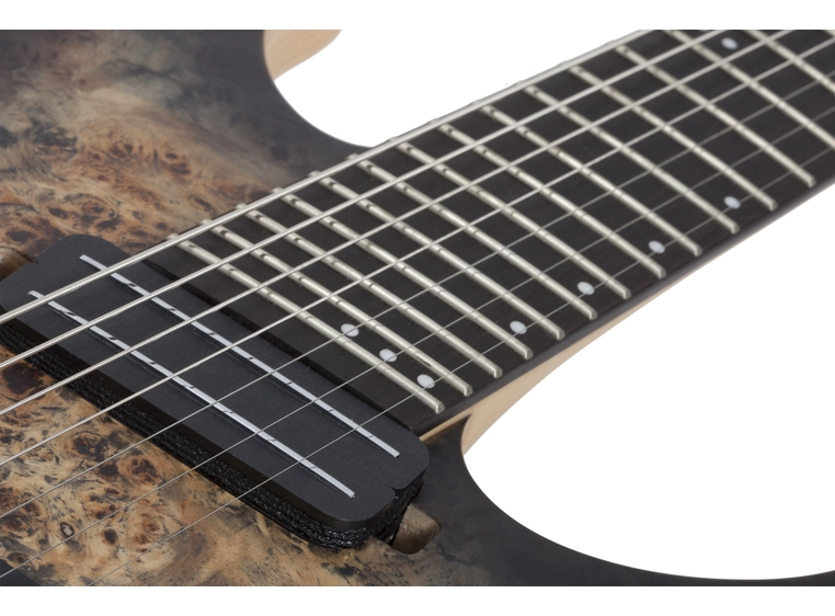 Schecter Reaper-7 Multiscale (SCB) Satin Charcoal Burst 