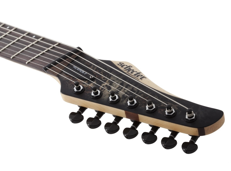 Schecter Reaper-7 Multiscale (SCB) Satin Charcoal Burst 