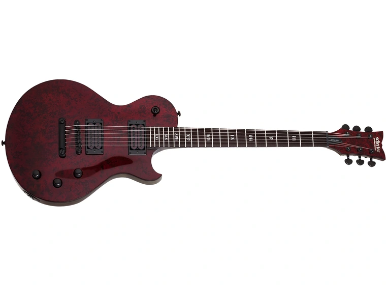 Schecter Solo-II Apocalypse Red Reign 