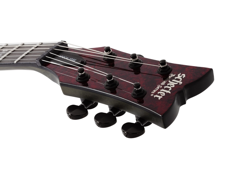Schecter Solo-II Apocalypse Red Reign 