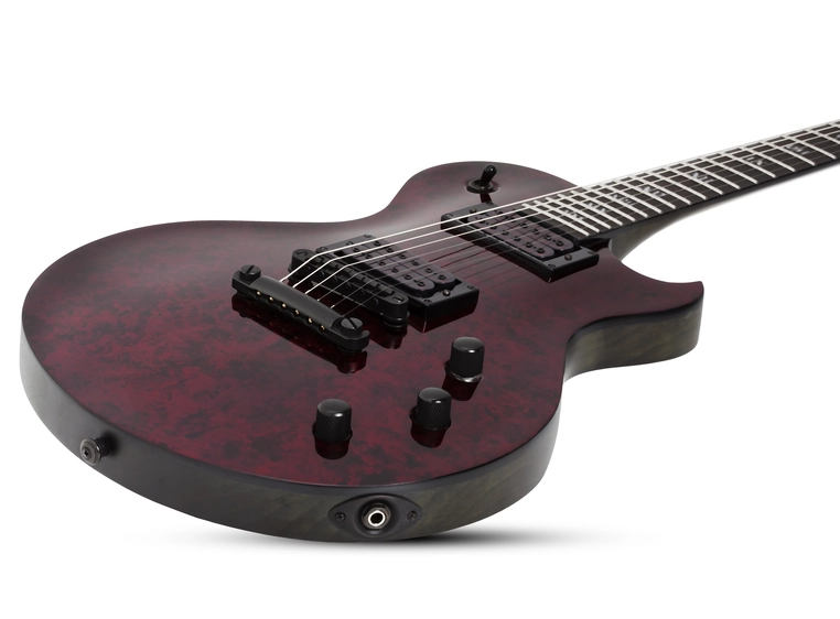 Schecter Solo-II Apocalypse Red Reign 