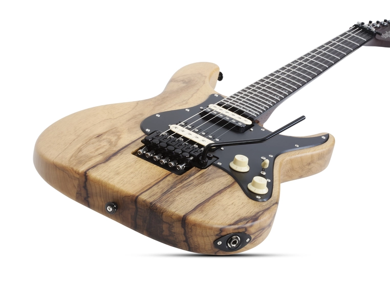 Schecter Sun Valley Super Shredder Exotic, Black Limba 