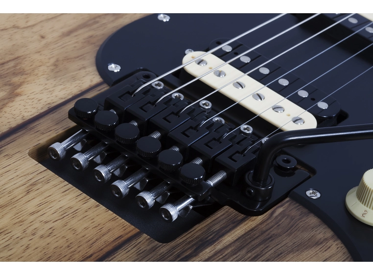 Schecter Sun Valley Super Shredder Exotic, Black Limba 