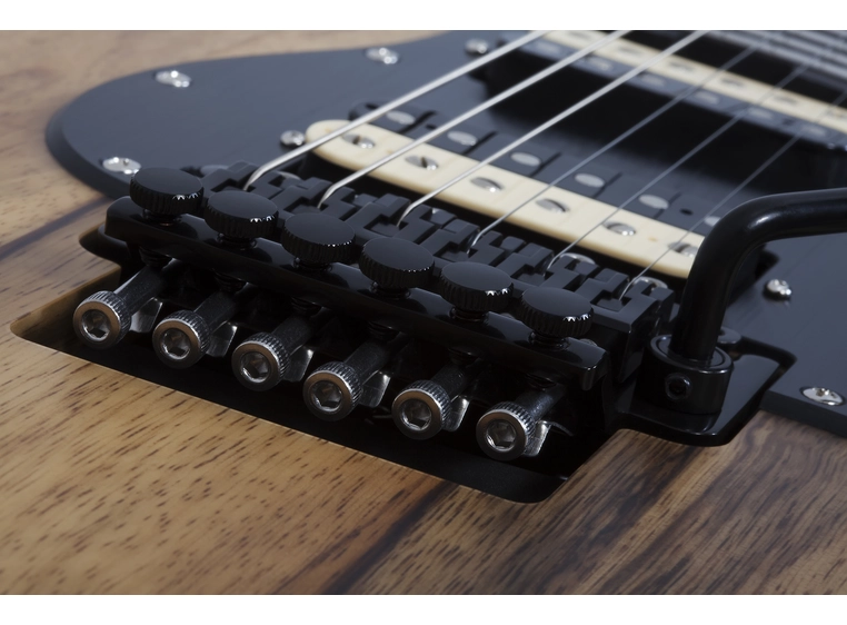 Schecter Sun Valley Super Shredder Exotic, Black Limba 