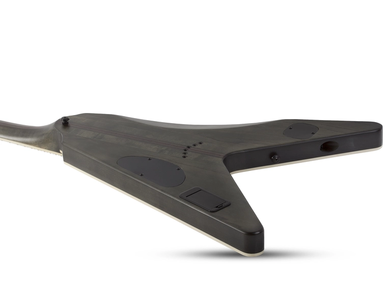 Schecter V-1 SLS Elite Evil Twin Satin Black (1346) 