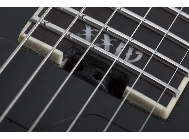 Schecter V-1 SLS Elite Evil Twin Satin Black (1346) 