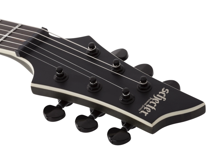 Schecter V-1 SLS Elite Evil Twin Satin Black (1346) 