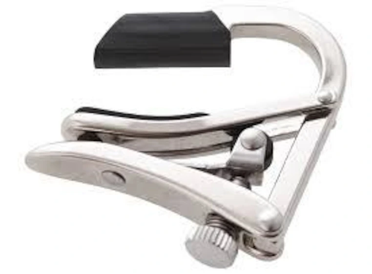 Shubb C7 Capo, 3 strenger Partial Capo D-Tune Capo, nickel 