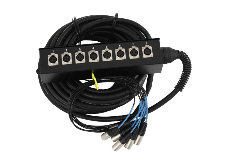 Soundsation SGBX10-0008 Stagebox, 8 XLR, 15 meter 