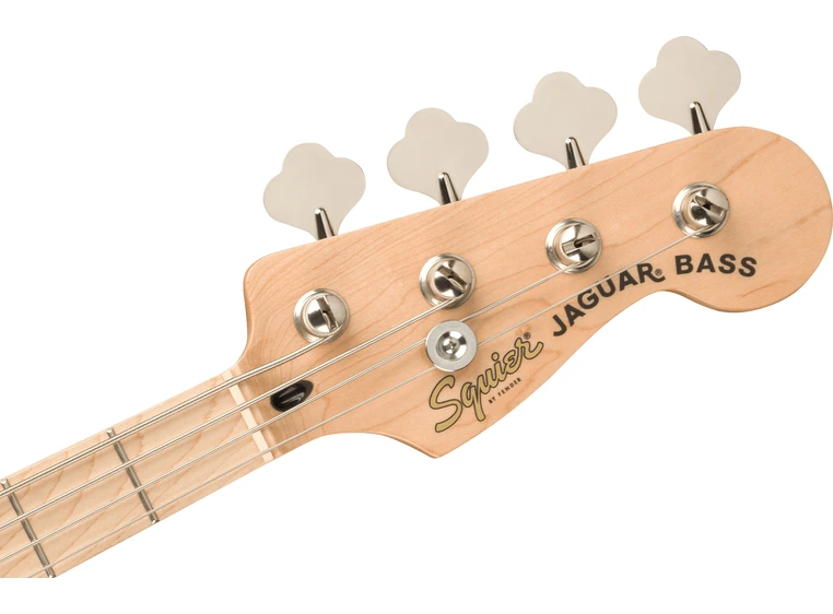 Squier Affinity Series Jaguar Bass H Black, Black Pickguard, MN 