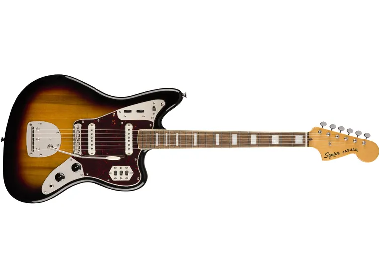 Squier Classic Vibe '70s Jaguar 3-Color Sunburst, IL 