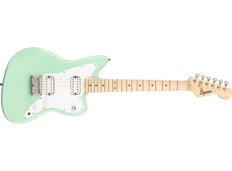 Squier Mini Jazzmaster HH Surf Green, Maple Fingerboard 