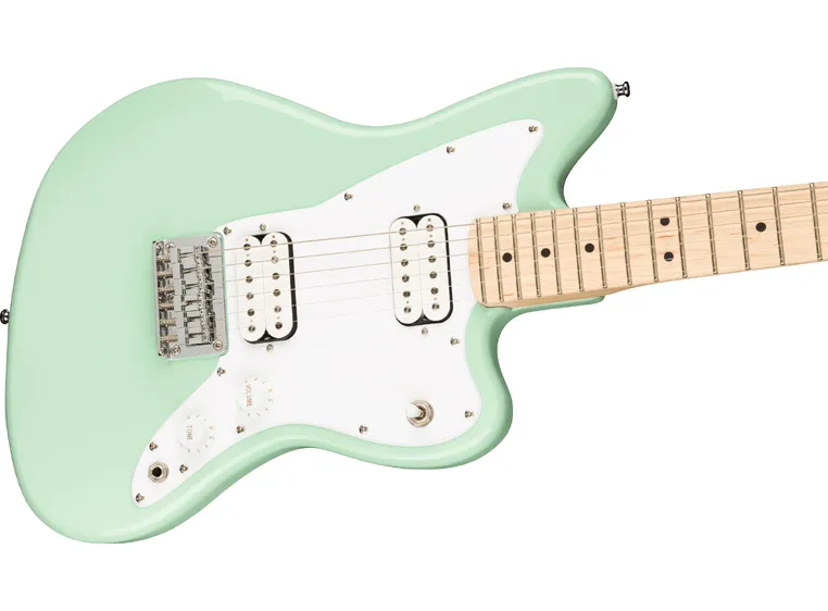 Squier Mini Jazzmaster HH Surf Green, Maple Fingerboard 
