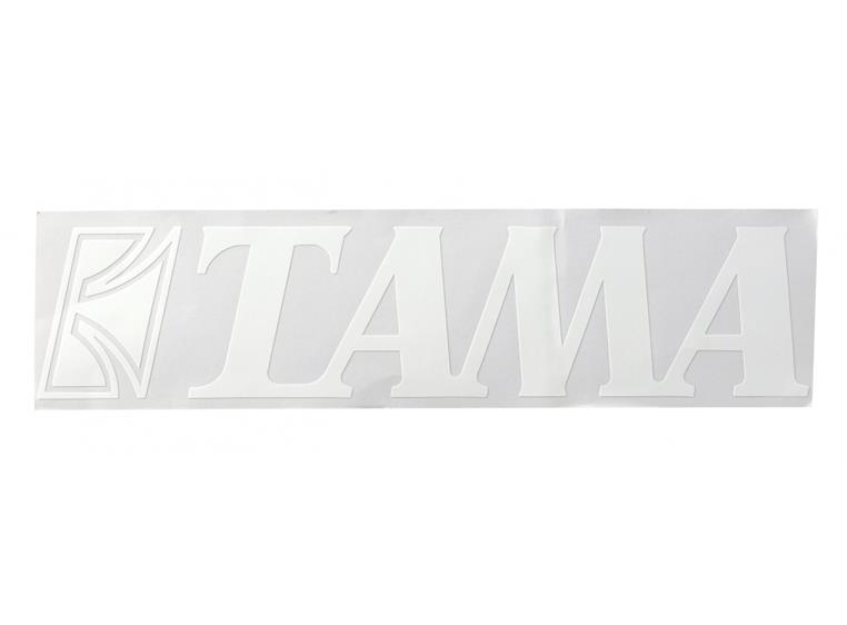 Tama TLS120WH logo dekal, White
