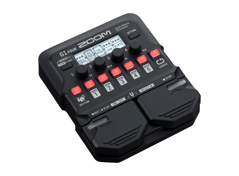 Zoom G1 Four Guitar Multi-Effects Proces