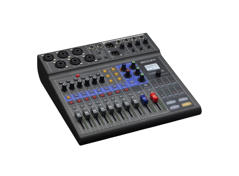 Zoom Livetrak L-8 Live og podcastopptake 