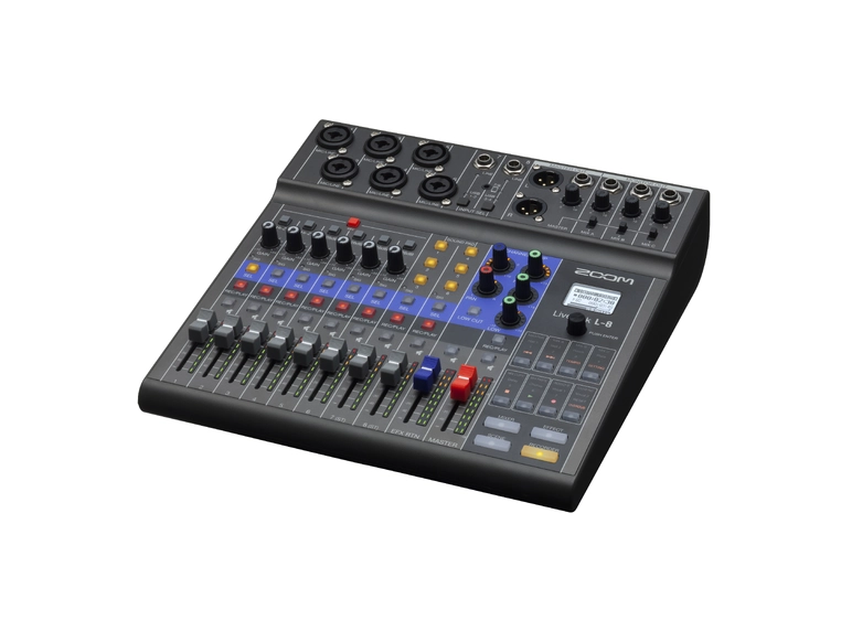 Zoom Livetrak L-8 Live og podcastopptake 