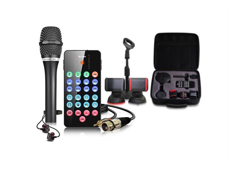 iCon LivePod Plus + C1 Box Set Live Steaming Audio Pro