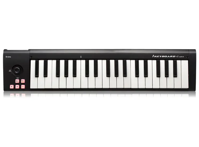 iCon iKeyboard 4 Mini USB MIDI Controller Keyboard, 37 keys 