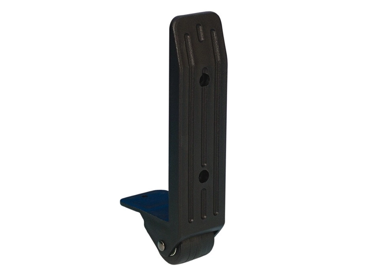 Adam Hall Hardware 3782 - Edge Castor 40 mm in Nylon Housing 