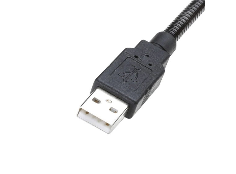 Adam Hall Stands SLED 1 ULTRA USB C Gooseneck Lamp, USB connector, 4 COB LED 