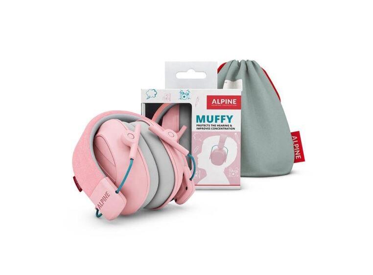 Alpine Hearing Protection Muffy Kids Pink
