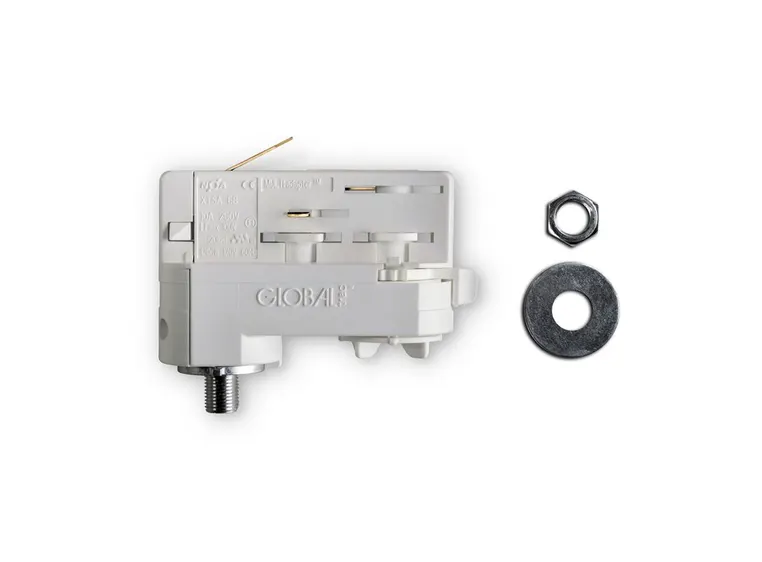 Apart Premium Lysskinne adapter KUBO3/5, SDQ5P, OVO5, Hvit, 2 i pakken 