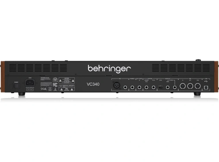 Behringer Vocoder VC340 Authentic analog vocoder 