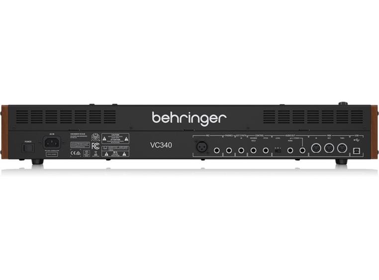 Behringer Vocoder VC340 Authentic analog vocoder
