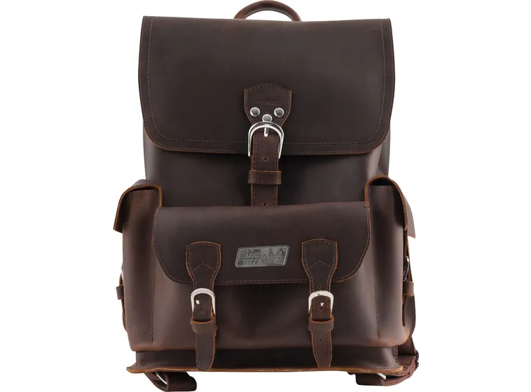 Bigsby Ltd Edition Leather Backpack Brown 