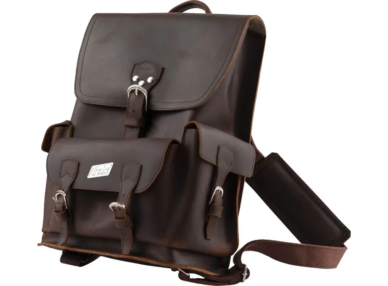 Bigsby Ltd Edition Leather Backpack Brown 