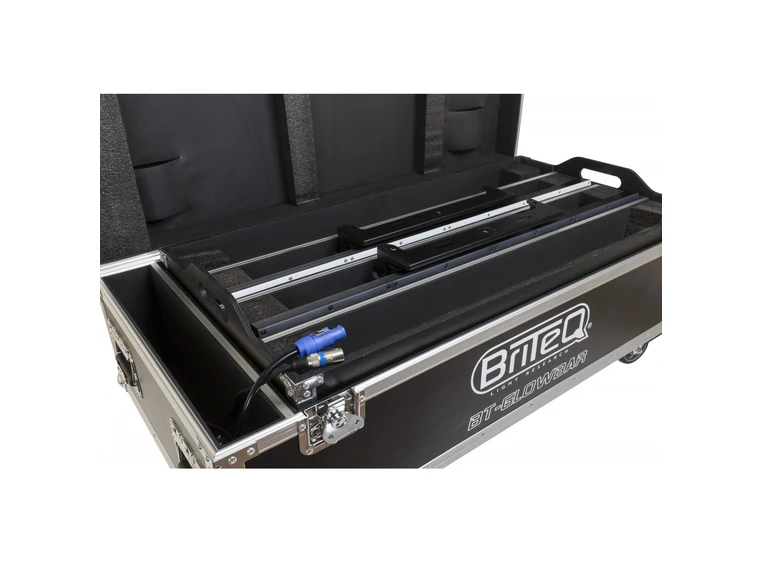 Briteq CASE for 8x BT-GLOWBAR Flightcase for 8x BT-GLOWBAR 