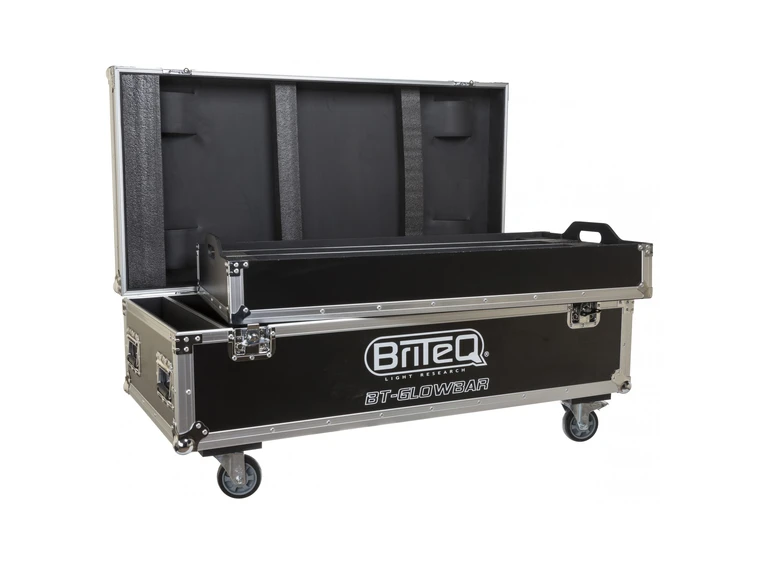 Briteq CASE for 8x BT-GLOWBAR Flightcase for 8x BT-GLOWBAR 