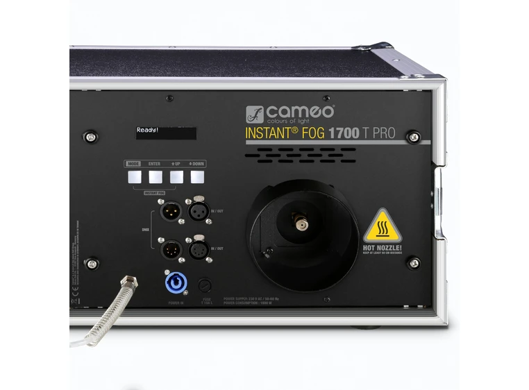 Cameo INSTANT FOG 1700 T PRO High Output 1,700 W Touring Fog Machine 