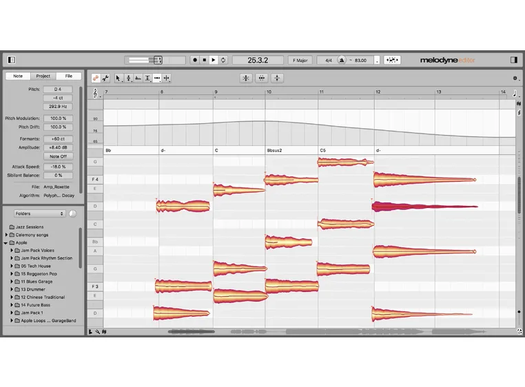 Celemony Melodyne update editor --> editor 5 ( Download ) 