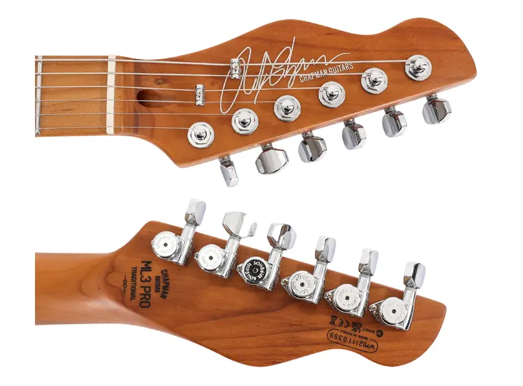 Chapman guitars ML3 Semi Hollow Pro Trad Atlantic Blue Sparke 