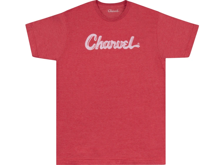 Charvel Toothpaste Logo Heathered T Red S 
